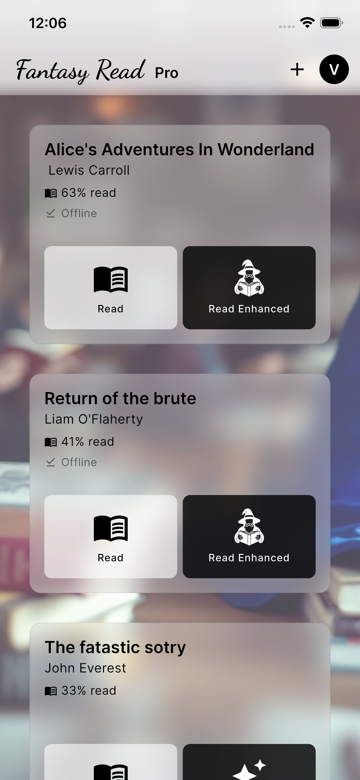 Your personal EPUB library